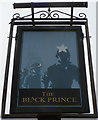 The Black Prince pub sign, Ynysddu