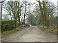 Road to Old Garswood Hall Farm