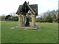 Ockley village pump on the green