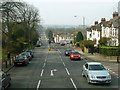 View down Shooters Hill