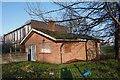 Disused bungalow at the former Chorlton Park Secondary School, Mauldeth Road West