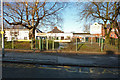 Entrance to Chorlton Park Primary School, Mauldeth Road West, Chorlton