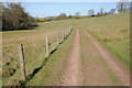 Track in the Leadon Valley