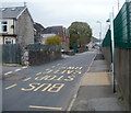 Forge Road bus stop, Forgeside, Blaenavon