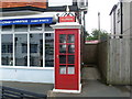 SZ6488 : Telephone Kiosk in Bembridge (2) by David Hillas