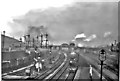 Panorama from Harringay station to Ferme Park Flyover on the ECML