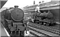 SK5739 : Scene at Nottingham Midland Station, with contrasting locomotives by Ben Brooksbank