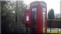 Post box and telephone box, Colemans Hatch