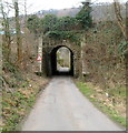 Road under Islwyn Road, Wattsville