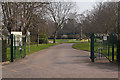 Entrance to Priory Gardens