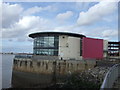 Restaurant overlooking the Mersey