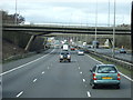 M1 northbound, Junction 23