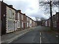 Boarded up houses, Kinmel Street