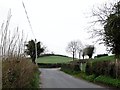 View north along the Turmore Road in the direction of the junction with Rock Road