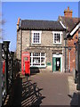 Leiston Public Library & Main Street Postbox