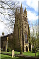 Church tower in Tideswell