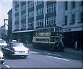 An old bus in Nottingham City Centre