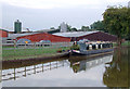 Private moorings at Chellshill, Cheshire