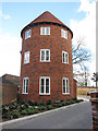 Oast house inspired house