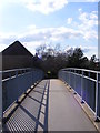 TM2445 : Footbridge over the A12 Martlesham Bypass by Geographer