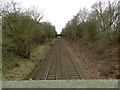 Railway line to Stockport