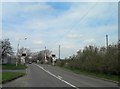 Rail level crossing near East Goscote