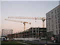 Construction work at Victory Pier, Gillingham