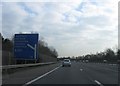 M3 approaching junction 4