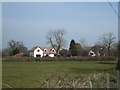 Houses on Willand Road near Cott Farm