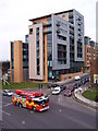 Modern housing on Broad Street