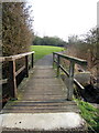 Footbridge in the Mount Farm Park