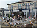 A Balcony with a marvellous view at Epsom Racecourse