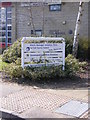 Saxmundham Fire Station sign