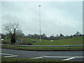 Slip road from Stag Hill joining A3 south