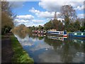 Grand Union Canal at Alperton Cemetery