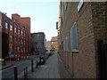 View along Gunthorpe Street towards Wentworth Street