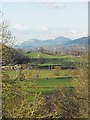 View down the Severn valley from the green burial ground