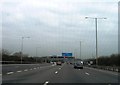 M25 clockwise, junction 16