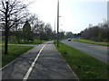 Cycle path beside Lingley Green Avenue