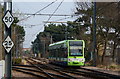 Approaching the Arena Tram Stop