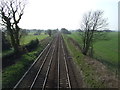 Railway towards Liverpool