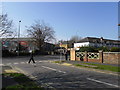 Approaching the junction of Beaumont  Road and Commercial Road