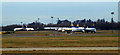 Ryanair aircraft at Stansted Airport