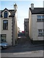 The entrance to Castle Street from Dromore Street