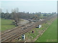 Railway junction for Eggborough Power Station