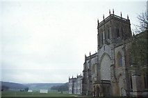 ST7902 : Milton Abbey, west front by Christopher Hilton