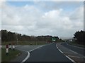 A39 approaching roundabout for Wadebridge