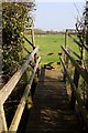 Stile on the footpath