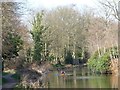 Canoeing on the Basingstoke Canal