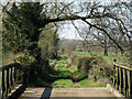 Across the bridge at Little Canford